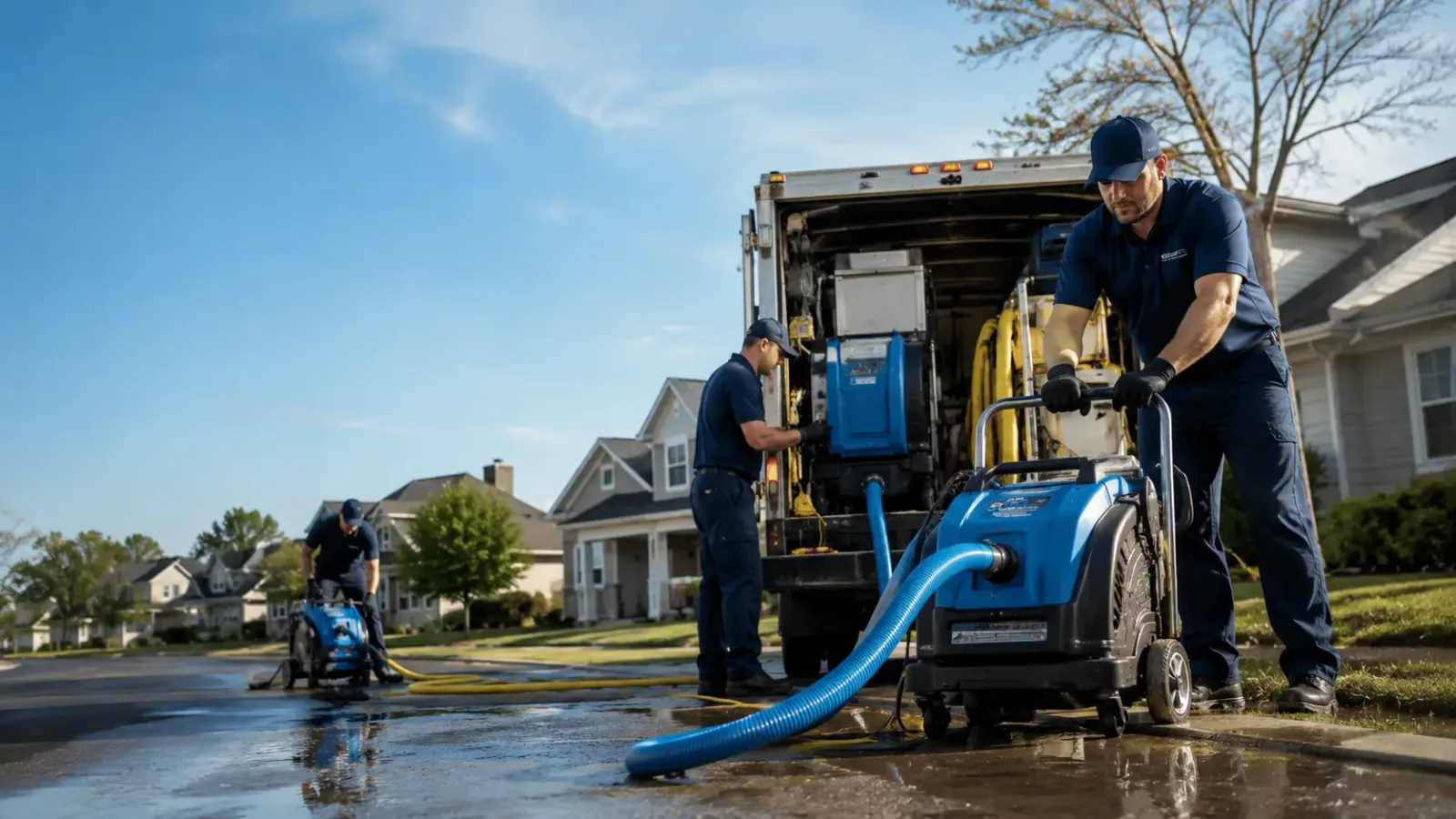 Flood Damage Cleanup in Tow, TX